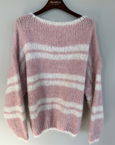 Pre Sale // Marta du Chateau - MDCAvellina Strik - Rosa/Beige